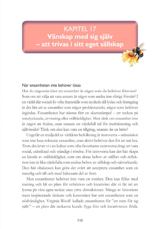 Ensam i en värld full av människor - en bok om ensamhet, gemenskap och att hitta hem hos sig själv - Bild 16