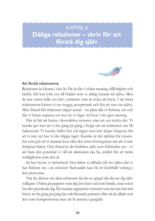 Skriv för att bli hel igen - upptäck skrivandets läkande kraft - Bild 10