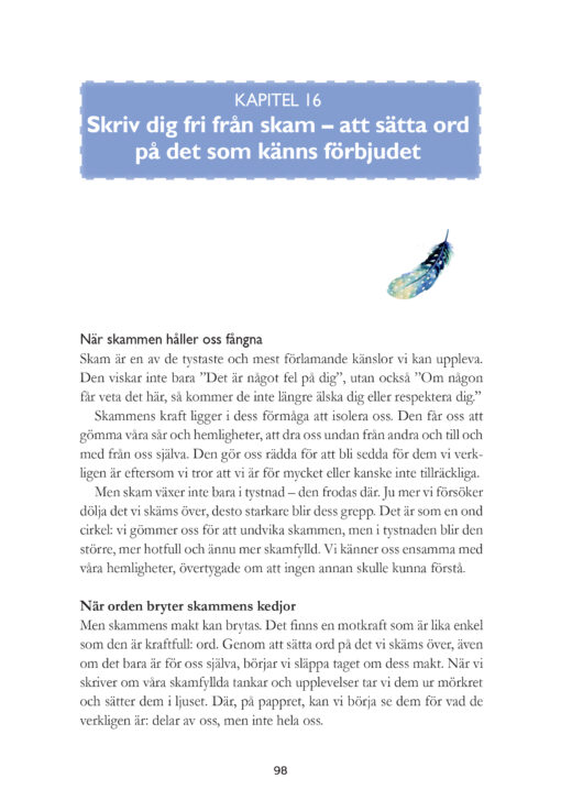 Skriv för att bli hel igen - upptäck skrivandets läkande kraft - Bild 17