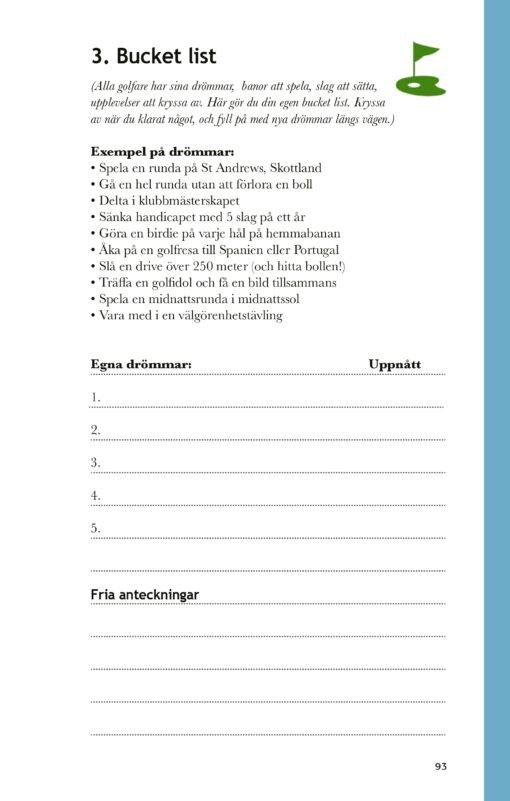 Mitt golfliv - Boken för dig som alltid längtar till nästa runda - Bild 14
