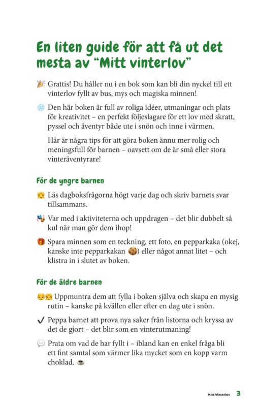 Mitt vinterlov - Boken som bevarar vinterns bästa stunder för alltid - Bild 3